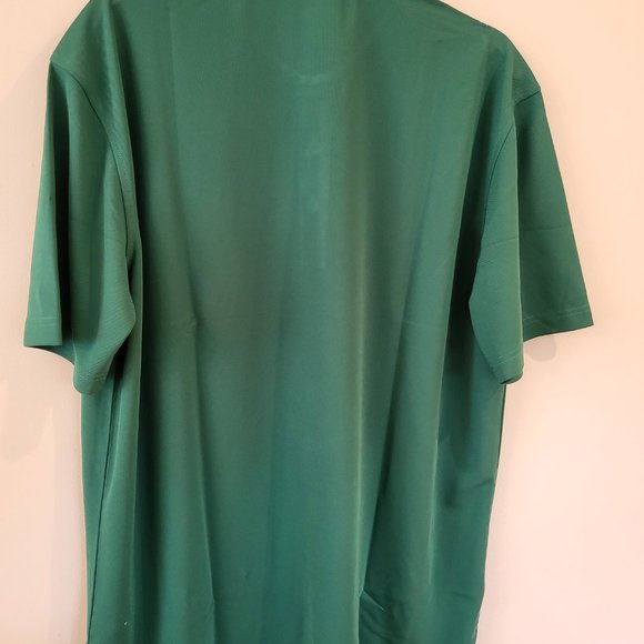 Masters Augusta National Performance Tech Green Golf Shirt PGA Polo - Picture 6 of 6